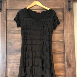 Black cocktail dress